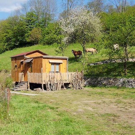 La Roulotte Du Bucheron Lapoutroie Buitenkant foto